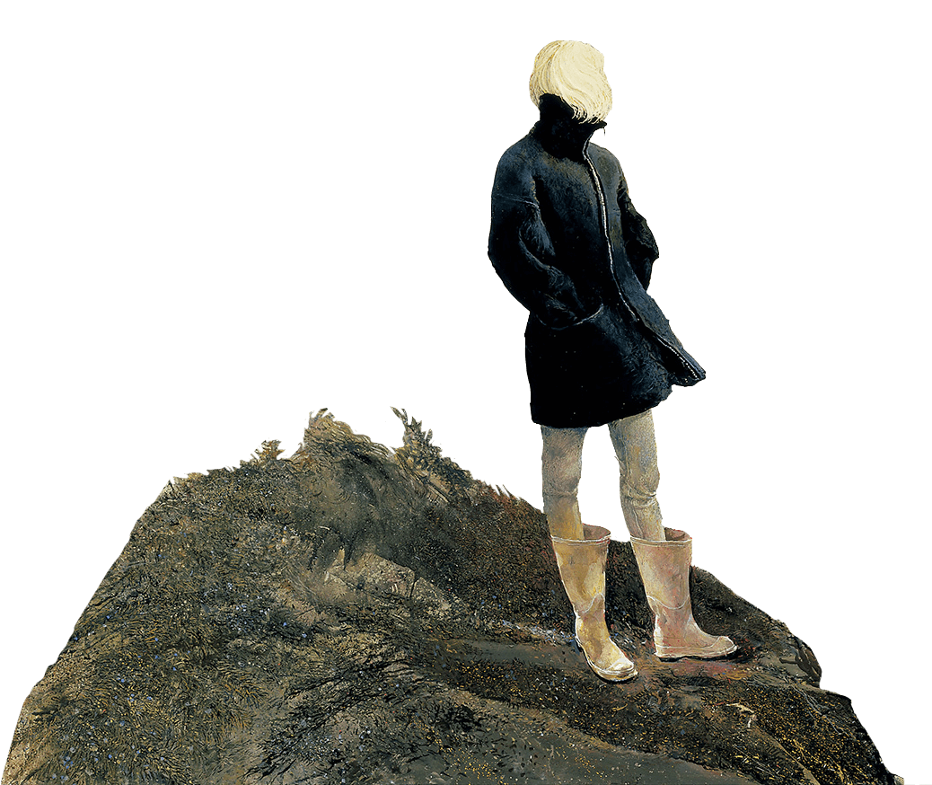 coder at the
        top of a mountain